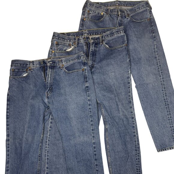3pk Levi 505's - 36W 29L - Picture 1 of 5